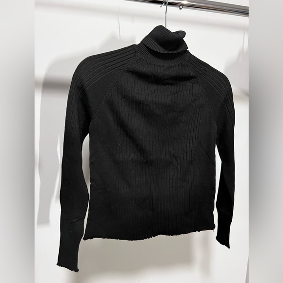 Fitted Knit Turtleneck - Picture 1 of 4